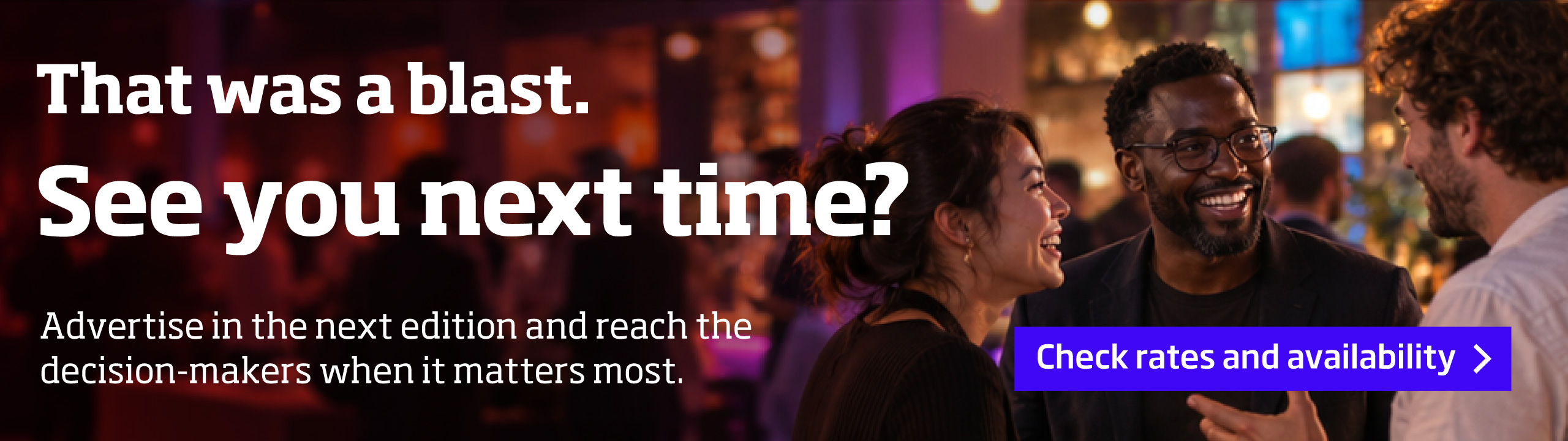 Reach the decision-makers when it matters most. Advertise with Side Events Guide.